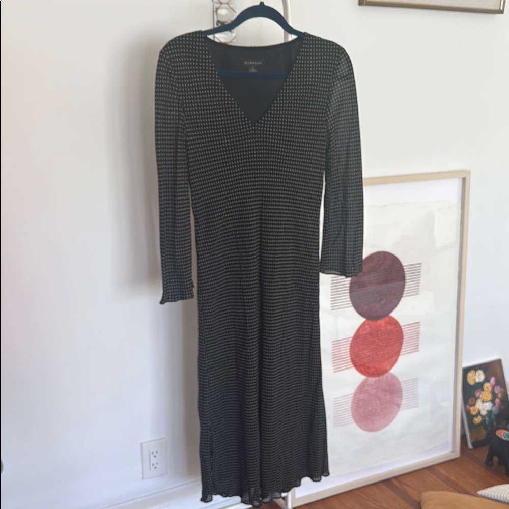 Vintage Black and White Dress